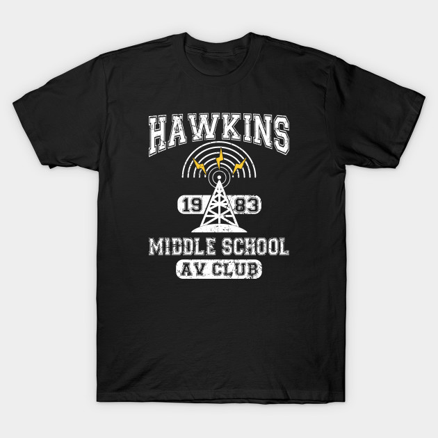 Stranger Things Tee - Hawkins AV Club T-Shirt-TOZ